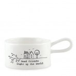 Handled Tea Light Holder | Good friends